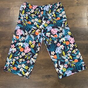 Cuddl Duds Floral Drawstring PJ Pants